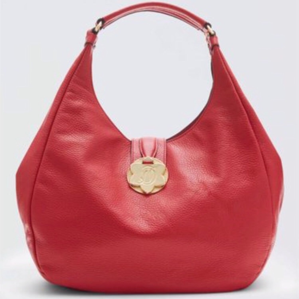 🆕Listing Draper James Red Derby Hobo Bag